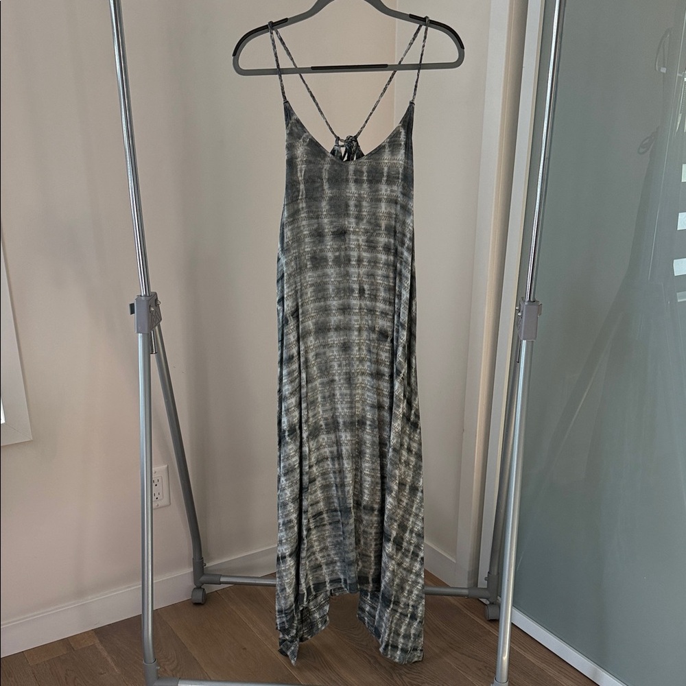 Billabong Asymmetrical Maxi Dress | Braided Straps